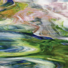 Load image into Gallery viewer, Stained Glass - W238NLSP -  Purple, Blue, Green, White Opal
