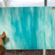 Load image into Gallery viewer, Stained Glass - W250D - Aqua, White Opal
