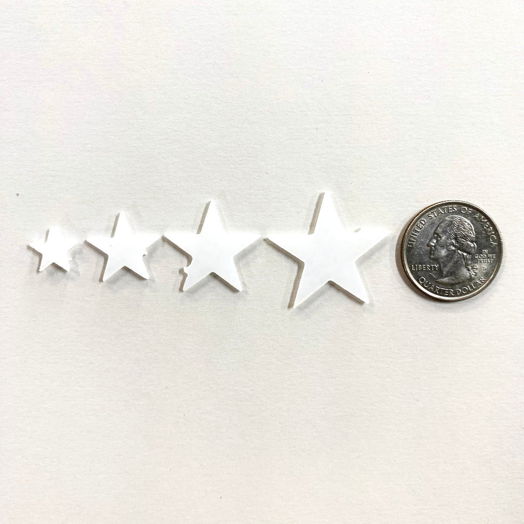 Fusible Pre-Cut Stars, 90 COE