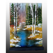 Load image into Gallery viewer, Naturescapes in Fused Glass: The Lake, with Nadine Booth: RESERVATION FEE- starts May 7
