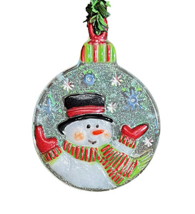 Snowman Flakes Ornament Mold
