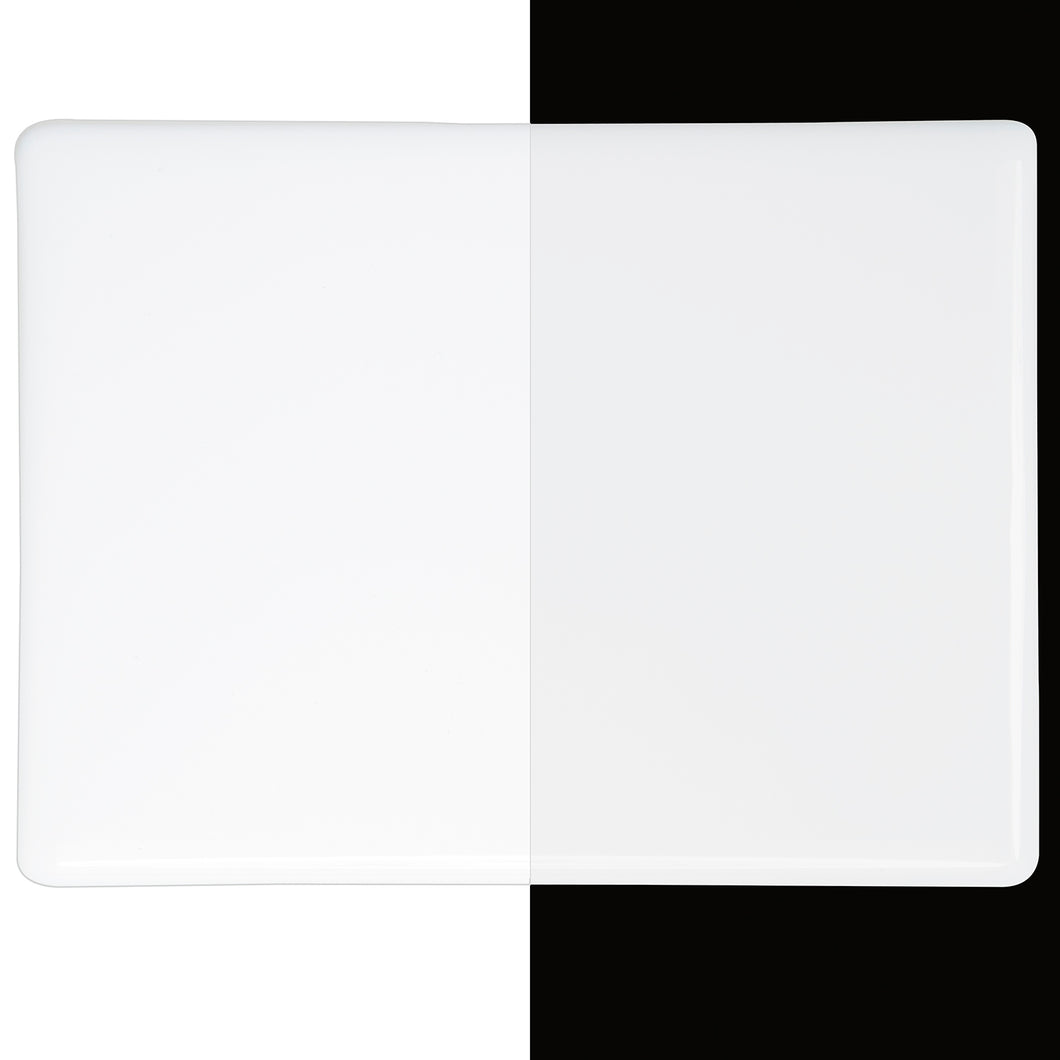 Large Sheet Glass - 0013 Opaque White - Opalescent
