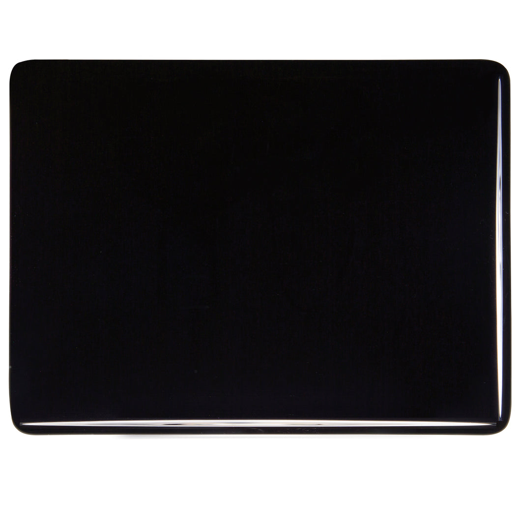 Large Sheet Glass - Black - Opalescent