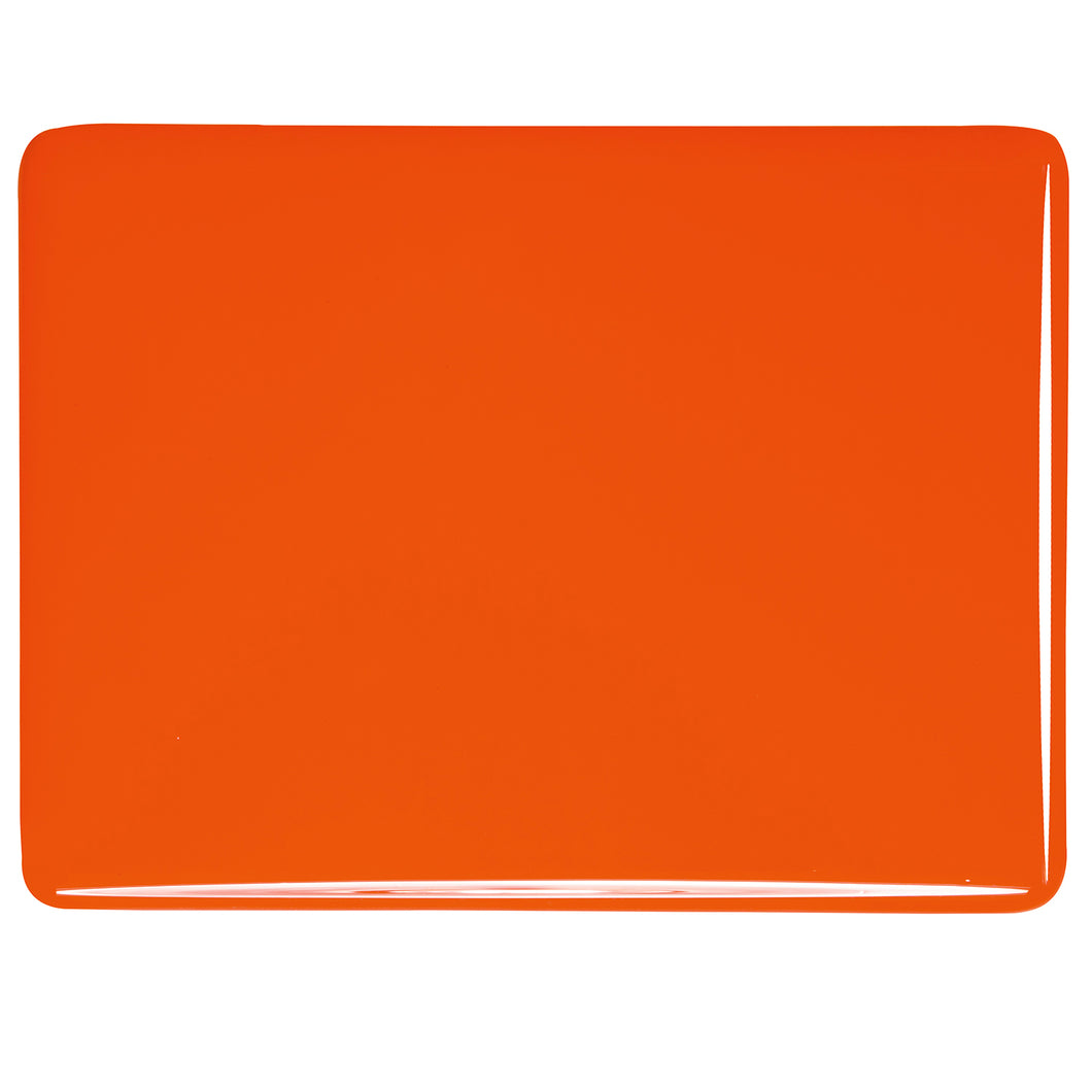 Large Sheet Glass - 0125 Orange* - Opalescent