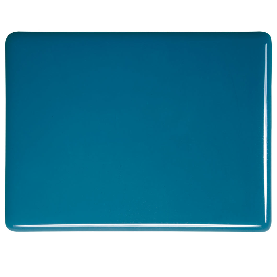 Thin Sheet Glass - Steel Blue - Opalescent