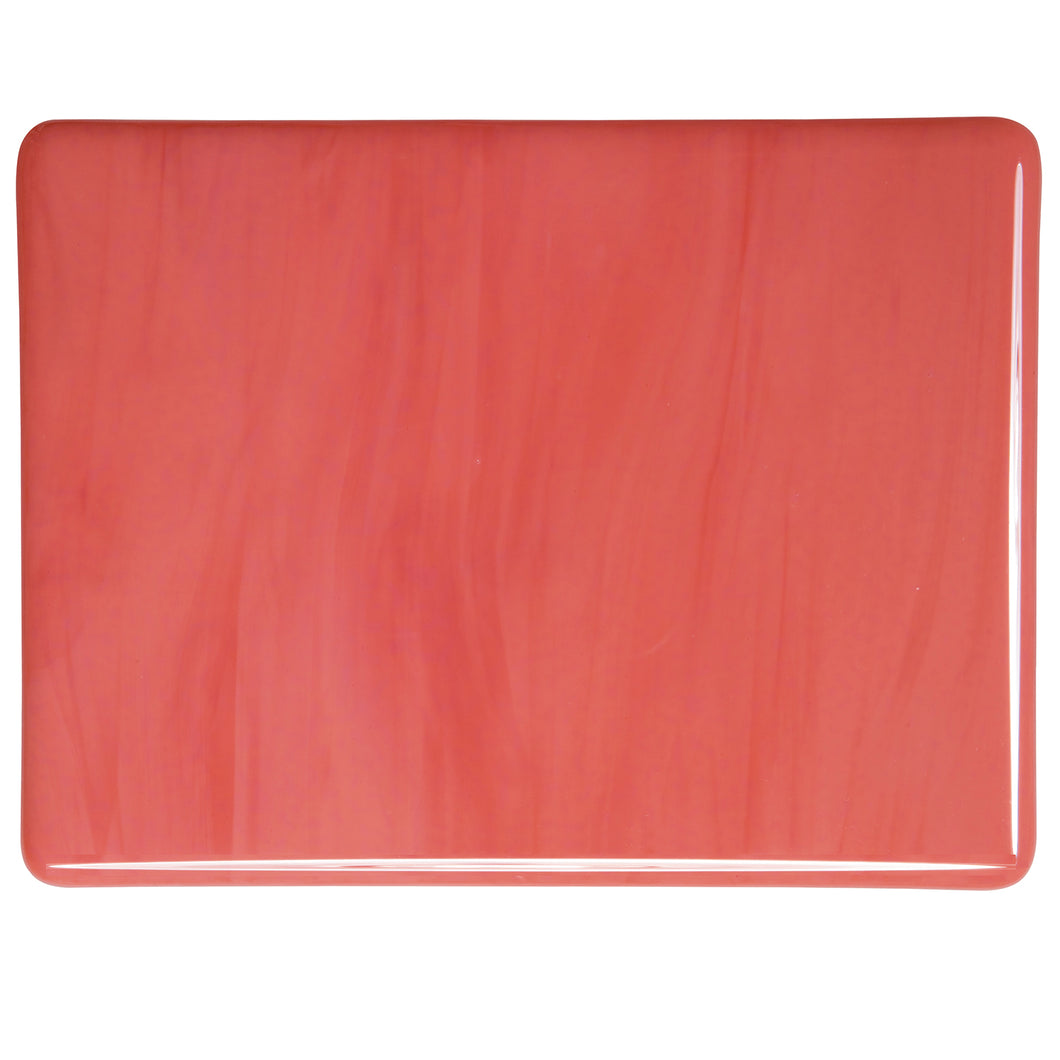 Thin Sheet Glass - 0305-50 Salmon Pink* - Opalescent