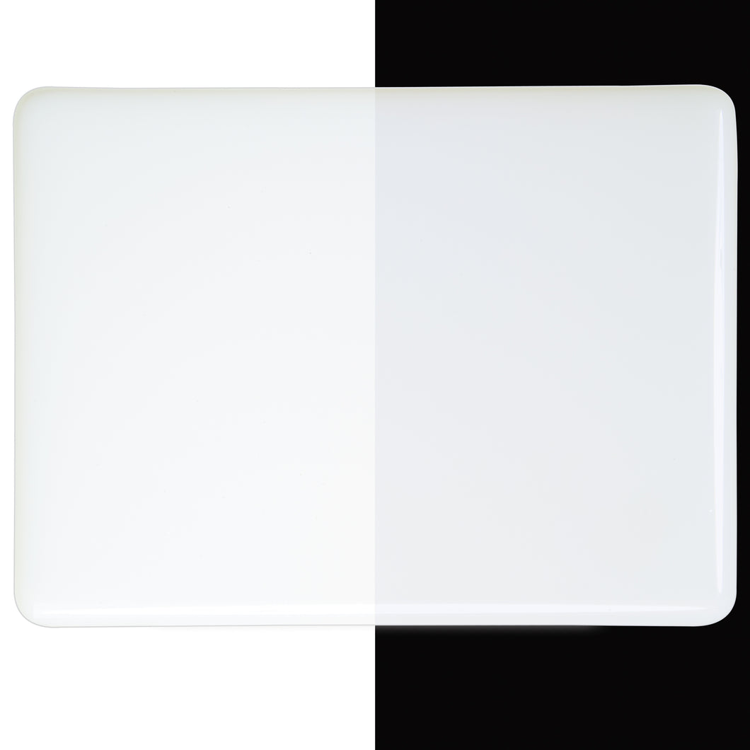 Thin Sheet Glass - Dense White - Opalescent