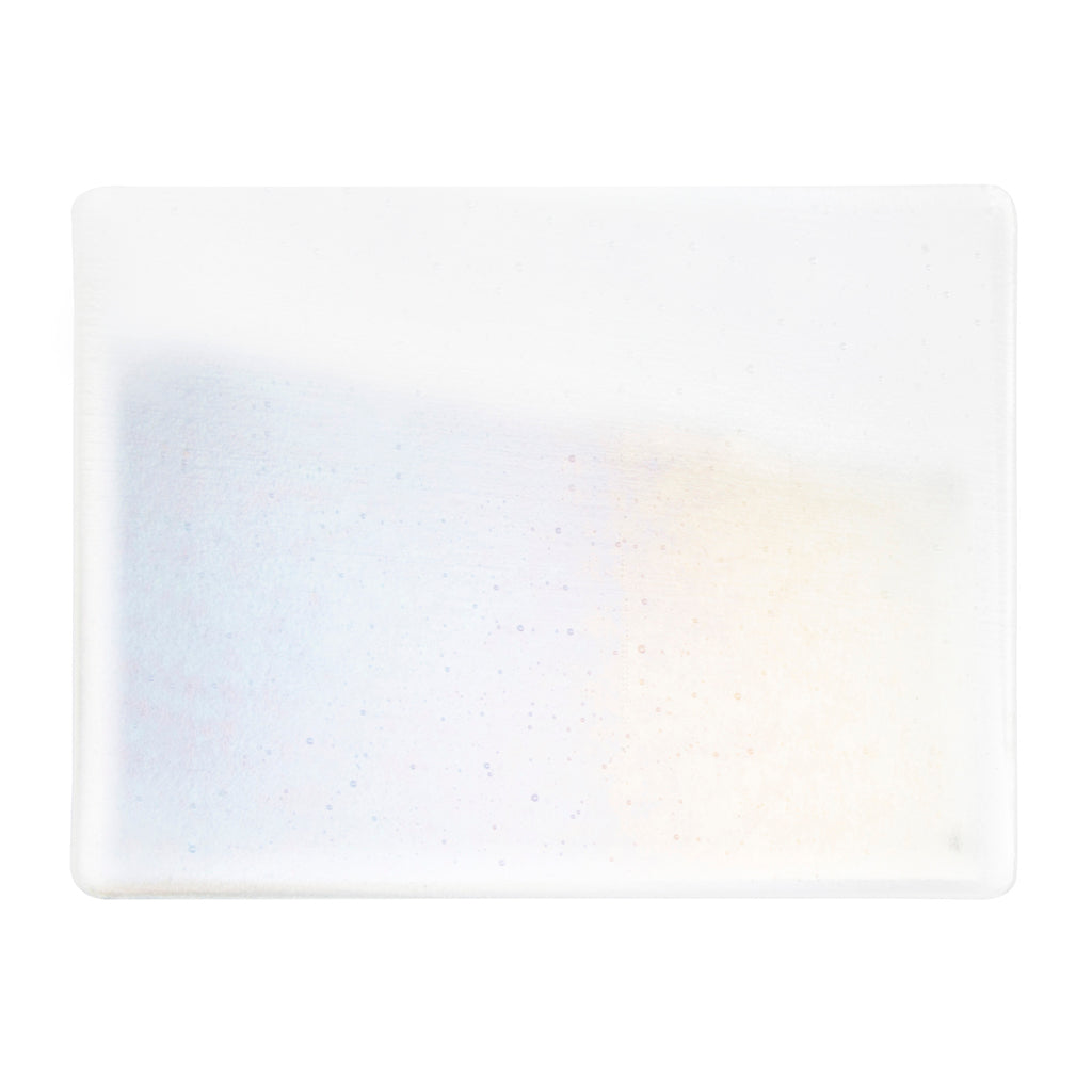 Large Sheet Glass - Clear Iridescent Rainbow - Transparent