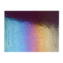 Load image into Gallery viewer, Sheet Glass - Deep Plum Iridescent Rainbow - Transparent
