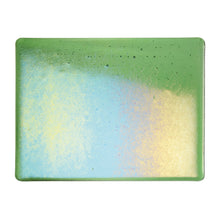 Load image into Gallery viewer, Sheet Glass - 1107-31 Light Green Iridescent Rainbow - Transparent
