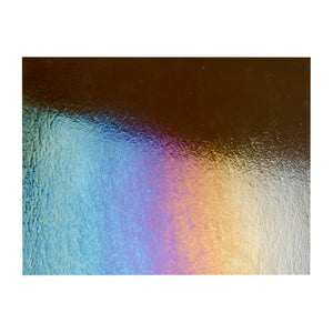 Sheet Glass - 1109-31 Dark Rose Brown Iridescent Rainbow - Transparent