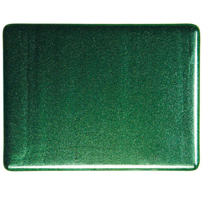 Large Sheet Glass - 1112 Aventurine Green - Transparent