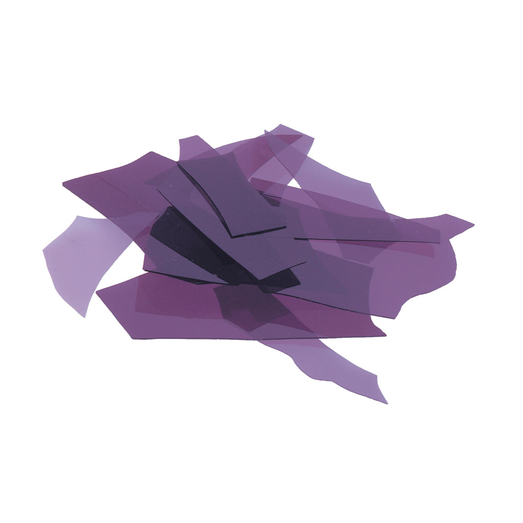 Confetti - Deep Royal Purple - Transparent