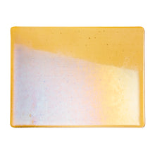 Load image into Gallery viewer, Large Sheet Glass - Medium Amber Iridescent Rainbow - Transparent
