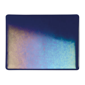 Sheet Glass - Aventurine Blue Iridescent Rainbow - Transparent