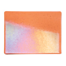 Load image into Gallery viewer, Large Sheet Glass - 1205-31 Light Coral Iridescent Rainbow* - Transparent
