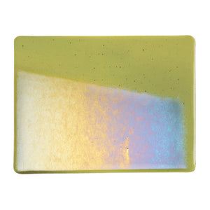 Sheet Glass - Fern Green Iridescent Rainbow* - Transparent