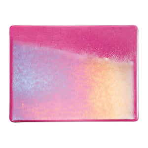 Large Sheet Glass - Light Pink Iridescent Rainbow* - Transparent