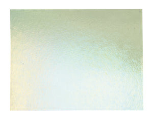 Sheet Glass - Leaf Green Iridescent Rainbow - Transparent