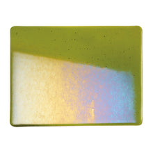 Load image into Gallery viewer, Large Sheet Glass - Pine Green Iridescent Rainbow* - Transparent
