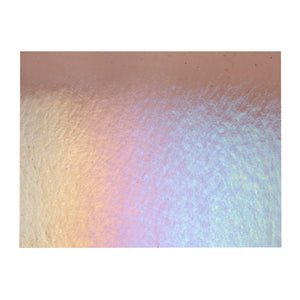 Large Sheet Glass - Light Plum Iridescent Rainbow - Transparent