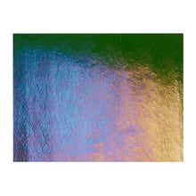 Load image into Gallery viewer, Sheet Glass - 1412-31 Light Aventurine Green Iridescent Rainbow - Transparent
