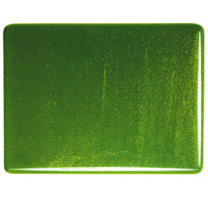 Thin Sheet Glass - Light Aventurine Green - Transparent