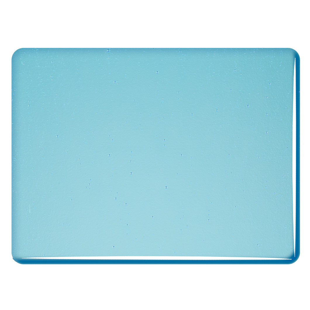 Large Sheet Glass - Light Turquoise Blue - Transparent