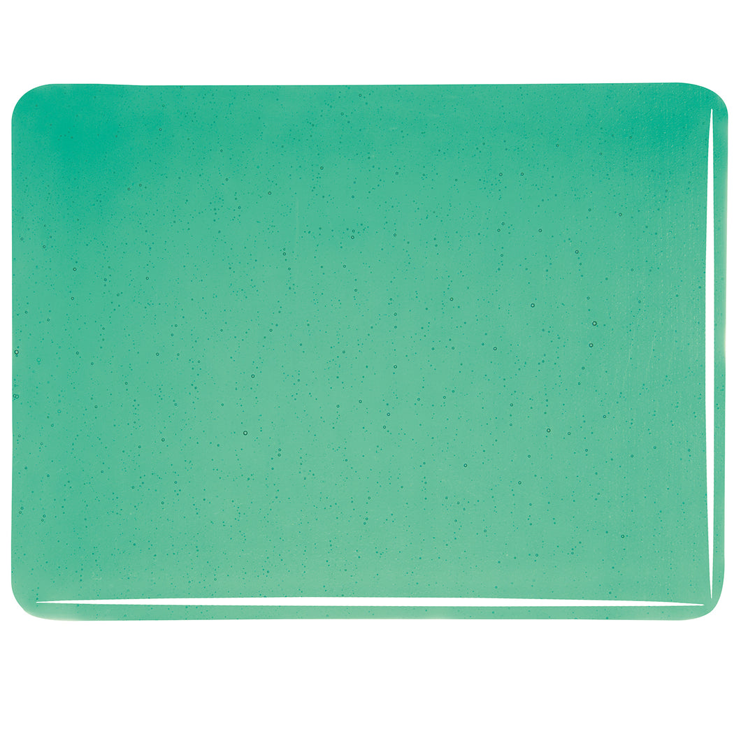 Large Sheet Glass - 1417 Emerald Green - Transparent