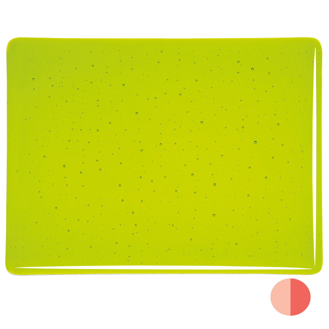 Large Sheet Glass - 1422 Lemon Lime* - Transparent