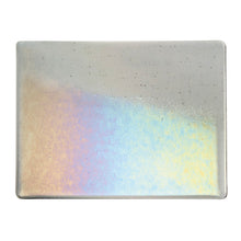Load image into Gallery viewer, Large Sheet Glass - 1429-31 Light Silver Gray Iridescent Rainbow - Transparent
