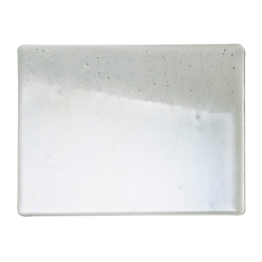 Sheet Glass - Light Silver Gray Iridescent Silver - Transparent