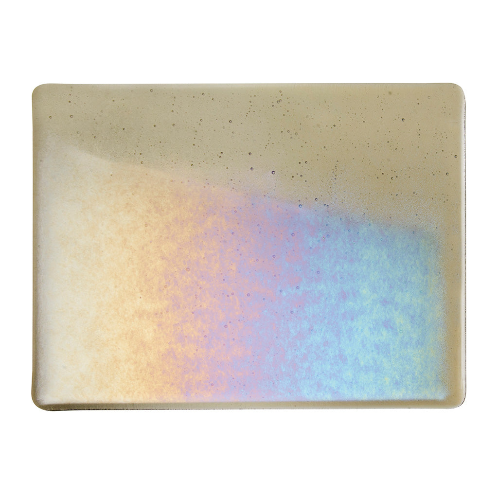 Sheet Glass - Khaki Iridescent Rainbow - Transparent