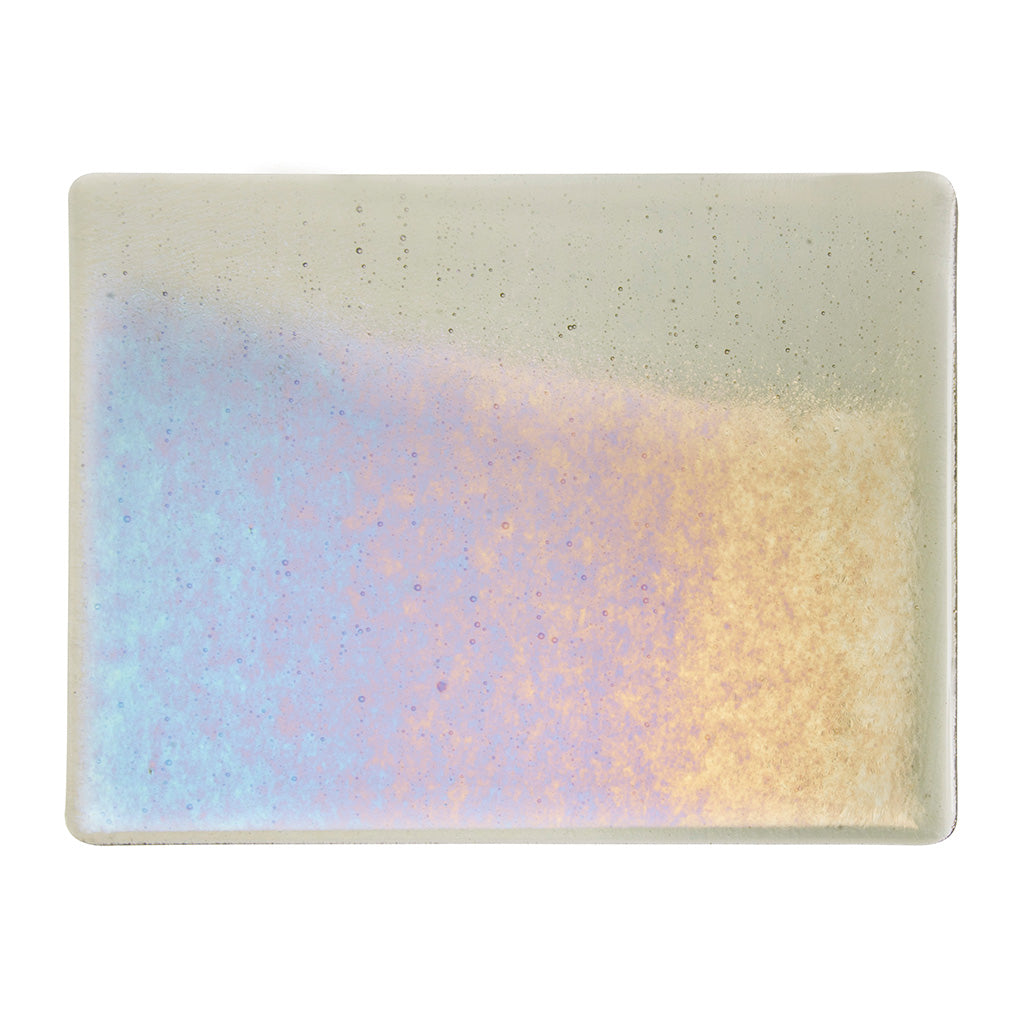 Sheet Glass - 1449-31 Oregon Gray Iridescent Rainbow - Transparent