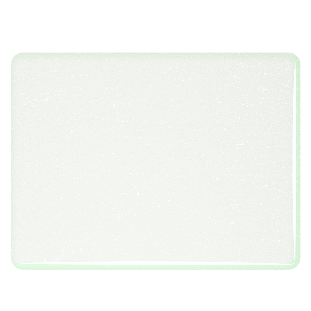 Large Sheet Glass - Cilantro Green Tint - Transparent