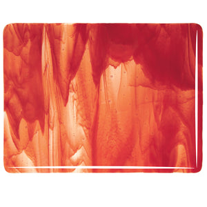 Sheet Glass - 2024 Clear, Red - Streaky