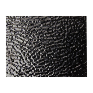 Sheet Glass - 0100-21 Black, Soft Ripple - Opalescent