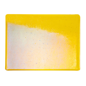 Thin Sheet Glass - 1120-51 Yellow* Iridescent Rainbow - Transparent