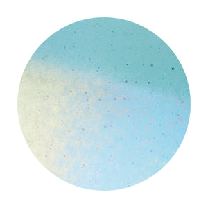 Pre-Cut - 1408-31 Light Aqua Blue Iridescent Rainbow - Transparent