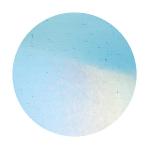 Pre-Cut - 1416-31 Light Turquoise Blue Iridescent Rainbow - Transparent