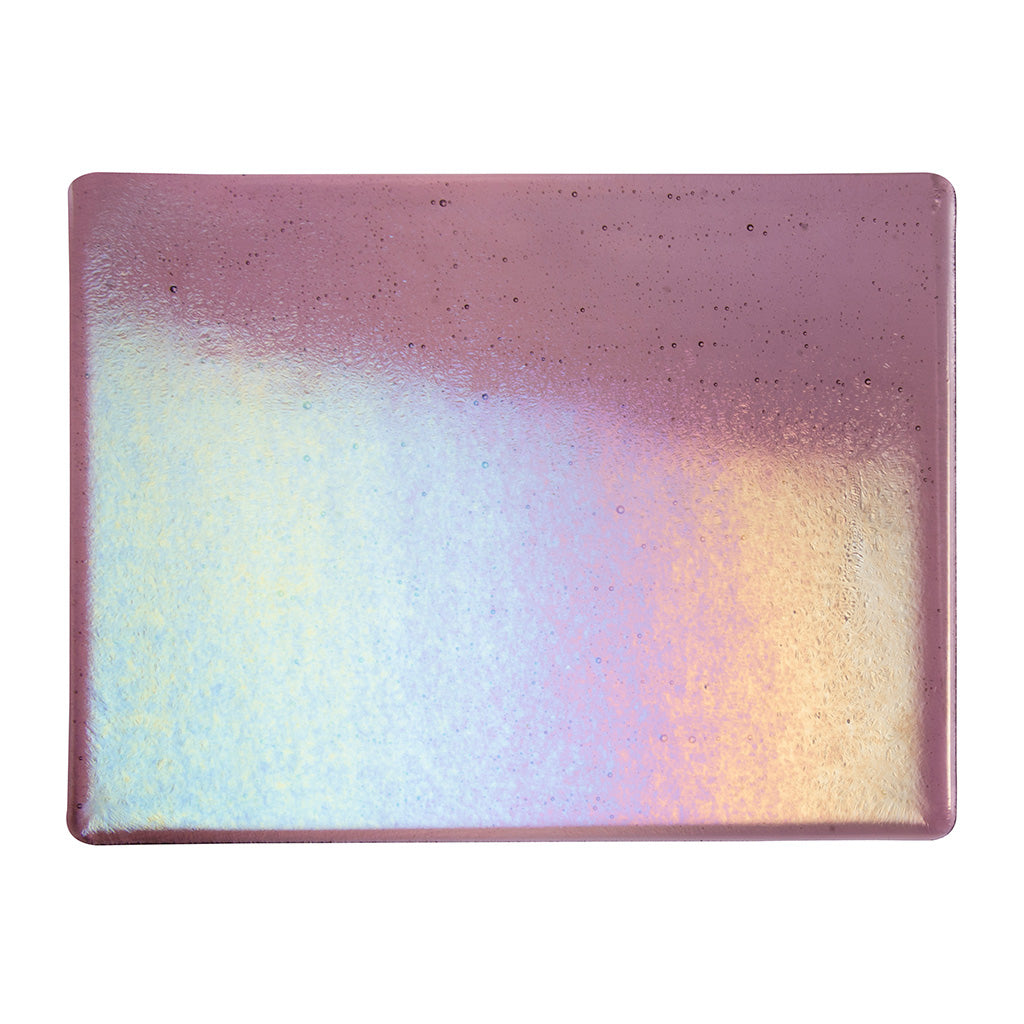 Thin Sheet Glass - 1428-51 Light Violet Iridescent Rainbow - Transparent