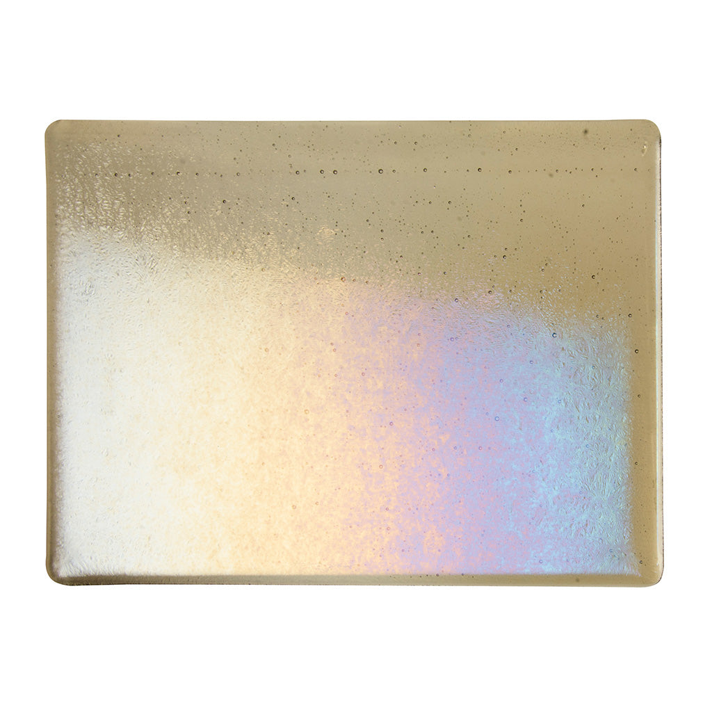Thin Sheet Glass - Khaki Iridescent Rainbow - Transparent