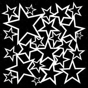 Stencil - Star Shower