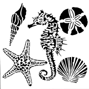 Stencil - Sea Creatures