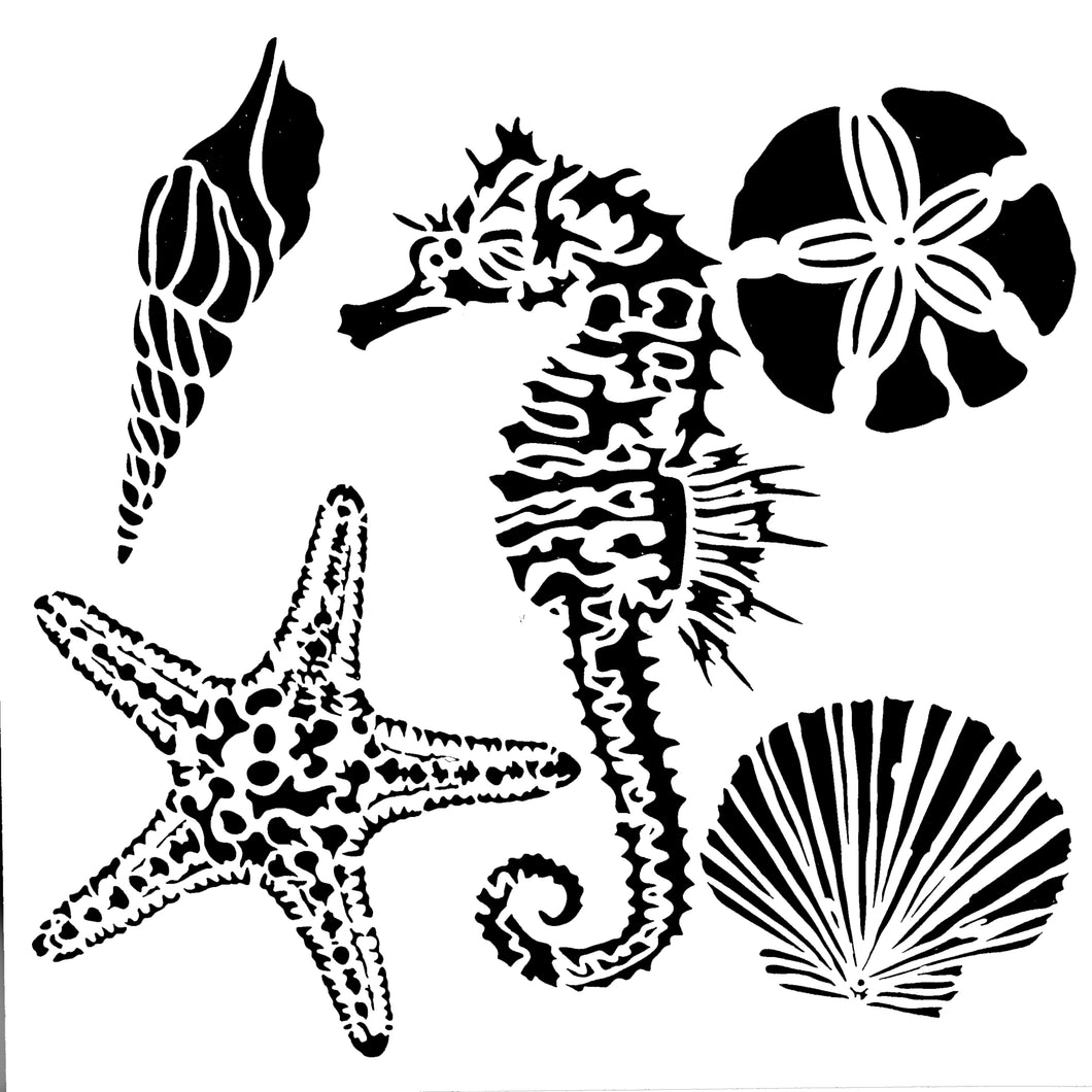 Stencil - Sea Creatures