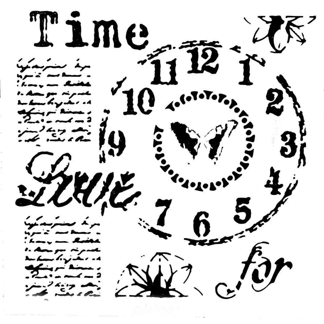 Stencil - Time for Love - DISCONTINUED