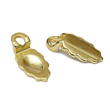 Load image into Gallery viewer, Leaf Earring Bails - Pack of 24
