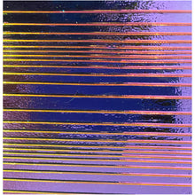 Load image into Gallery viewer, Green Magenta on Clear Accordion Dichroic- 4 inch Square
