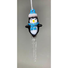 Load image into Gallery viewer, Penguin Icicle Ornament Casting Mold
