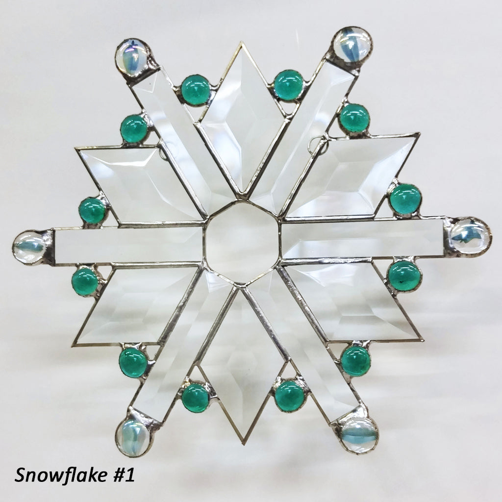 Beveled Snowflake Packs